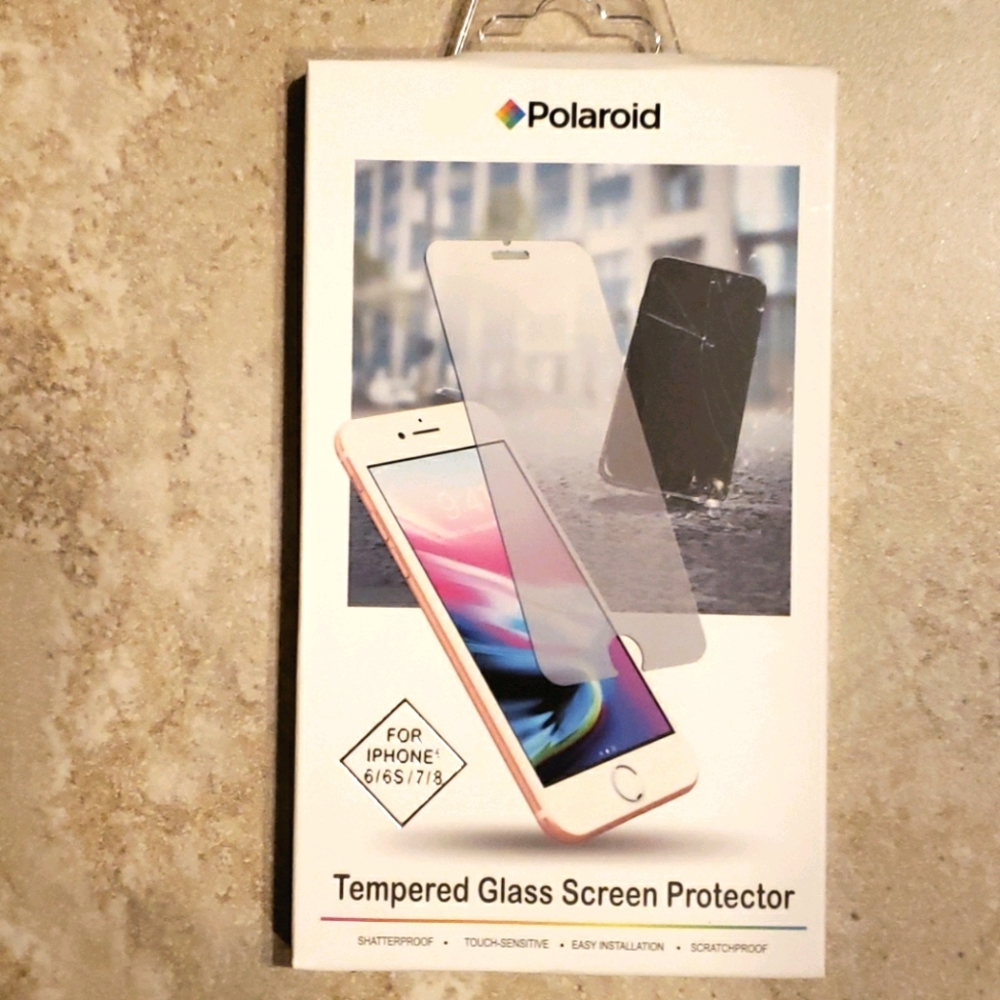 Polaroid tempered glass screen protector 6/6s/7/8
